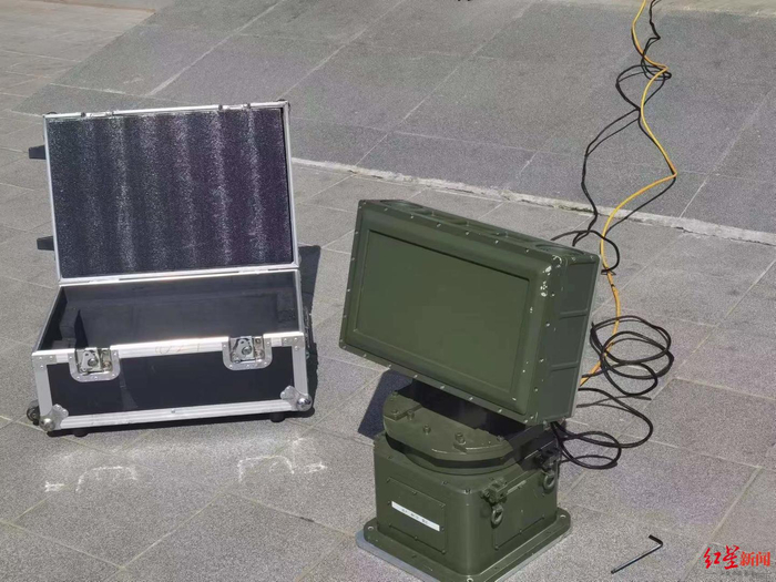 ▲无人机预警探测雷达