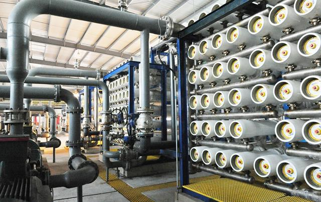 山东海化纳滤精制卤水生产线。（受访者供图）