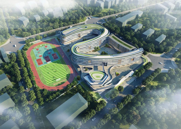 造贝中学效果图