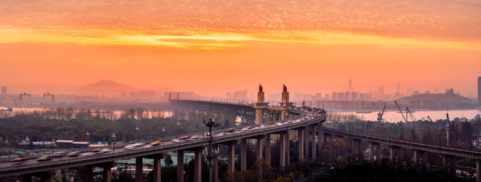 南京长江大桥。视觉中国供图