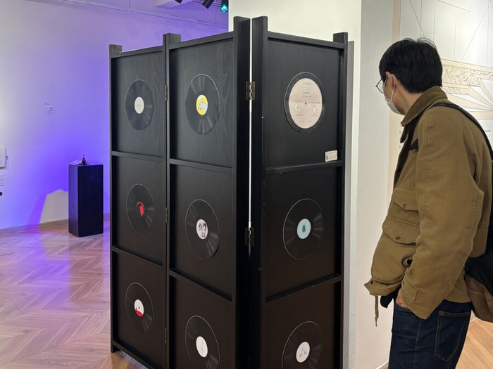 展览里的“有声体验墙”