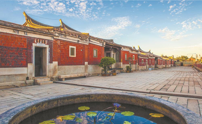 蔡氏古民居建筑群一角 福建日报记者 全幸雅 摄