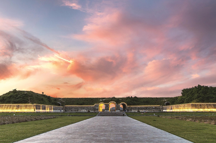中都晚霞。 朱维林 摄