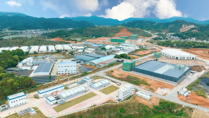 蕉岭县集聚资源要素，高起点、强规划推进广福园区建设。（丘林强 摄）