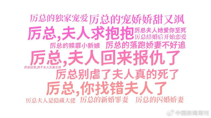 剧名含“厉总”的部分短剧丨图源：刺猬公社