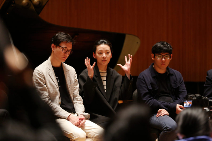 在"福雷逝世百年纪念"音乐会上,康珠美还将和未婚夫,韩国钢琴家金善昱
