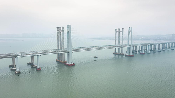 泉州湾跨海大桥 本报记者 林熙 摄