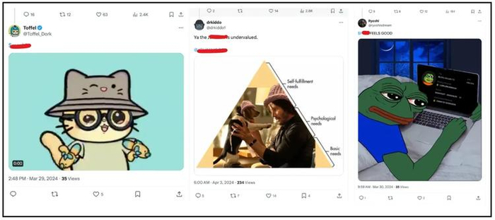 社区成员推广 Meme 以吸引人们对 Memecoin 的关注