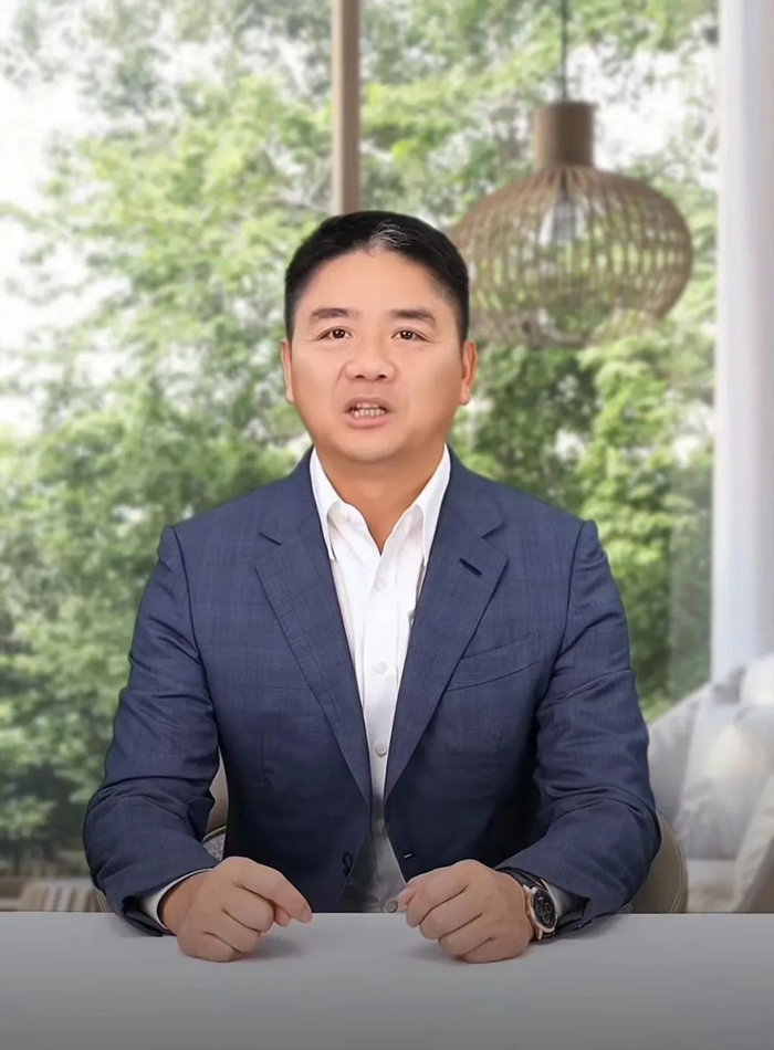 AI数字人刘强东 图片来源：企业供图