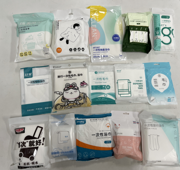 一次性毛巾/浴巾样品采购图片