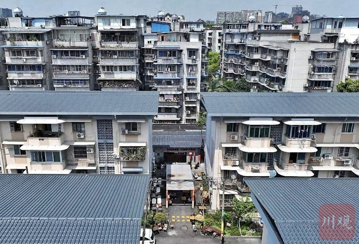 空中俯瞰玉林生活片区