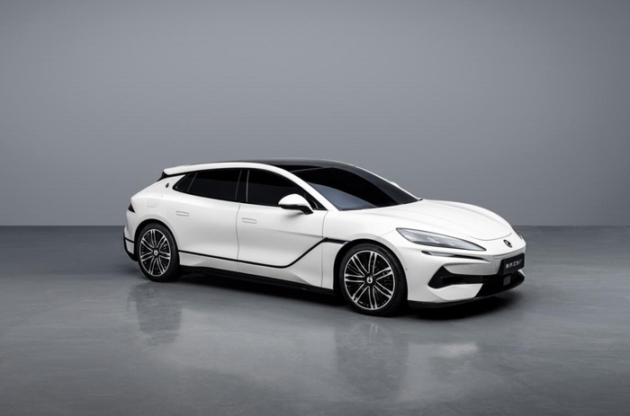 腾势Z9GT前脸设计。 腾势汽车供图 华龙网发