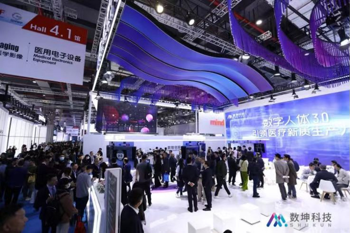 图注：数坤科技通过打造人工智能数字医生协助人类医生，指数级提升“筛-诊-治-管”全周期效率。