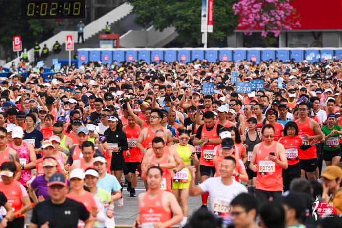 广州国际马拉松赛 图源：“广州青年”微信公众号