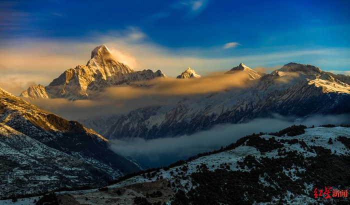 ▲四姑娘山景区