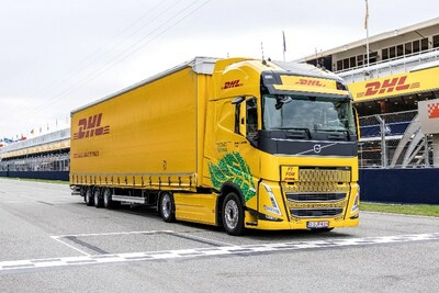 　　DHL生物燃料卡车