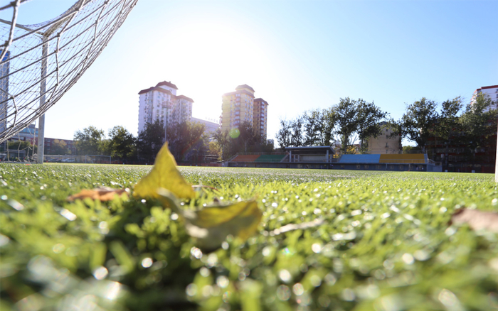 ▲近日，多名中央财经大学学生吐槽男子1000米、女子800米的及格线比国家标准高。图/中央财经大学官网