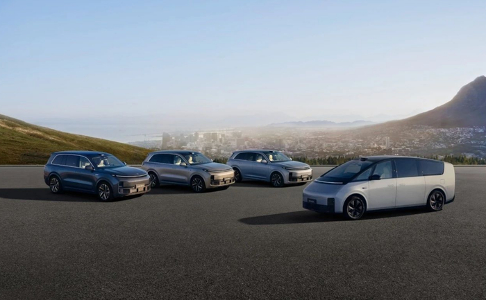 理想全系家族。 理想汽车供图 华龙网发