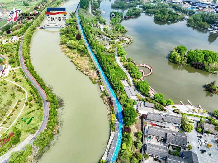 现场 | 奔跑淮安,幸福平安2024淮安西游乐园淮安马拉松暨大运河马拉松