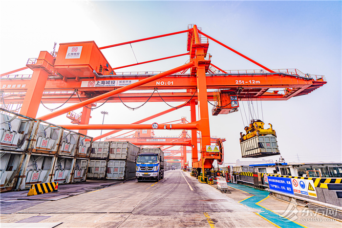 上海生活固废集装转运虎林基地