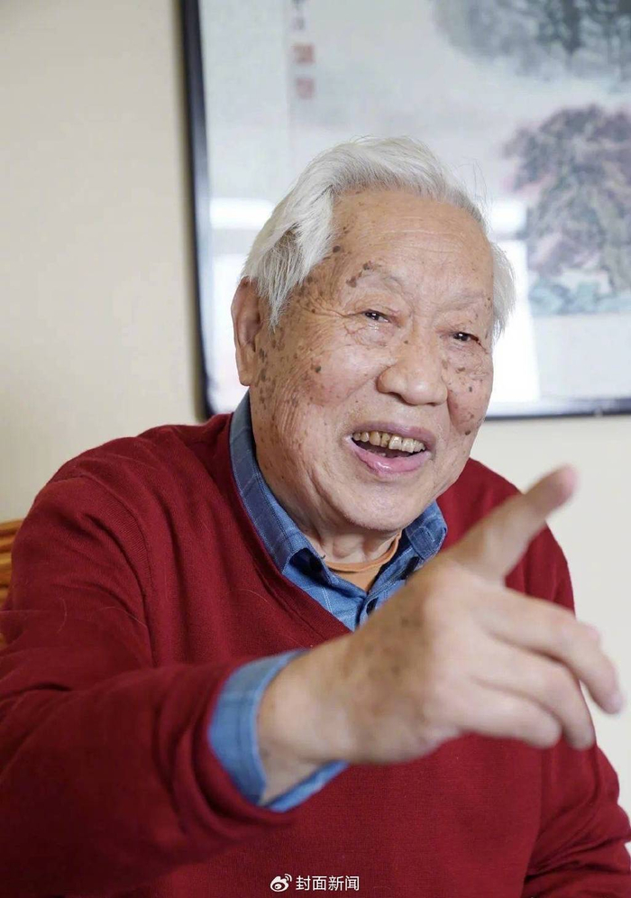 赵德馨教授。摄影 苗剑