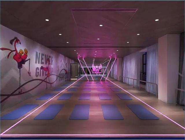 改造后的火烈鸟操舞房