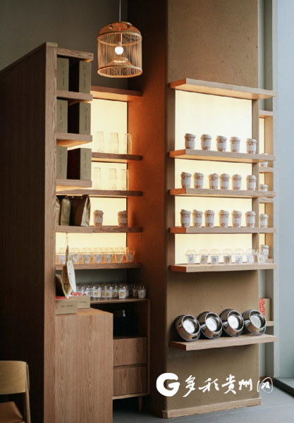 “去茶山”店面一角