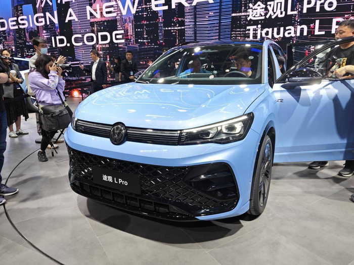 ▲途观L Pro（《消费者报道》摄）