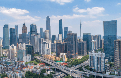 （超一线城市广州，来源：广州商务官方公众号）