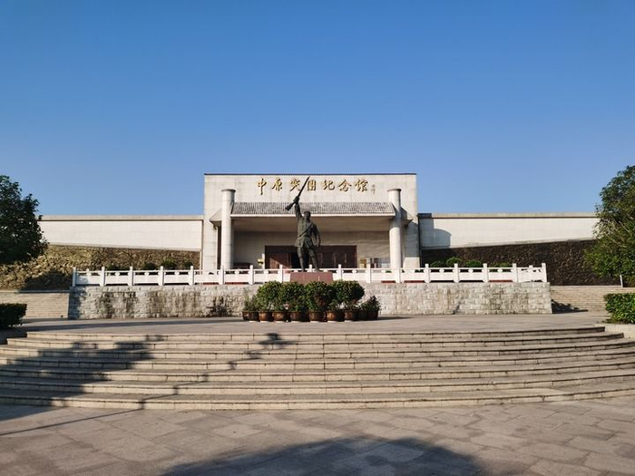 图为大悟县中原突围纪念馆。受访者供图