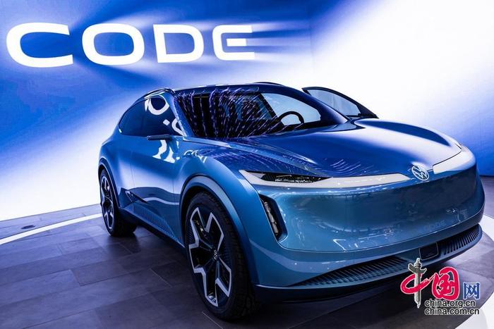 大众汽车全新概念车——ID.CODE正式亮相。中国网记者 郑亮摄