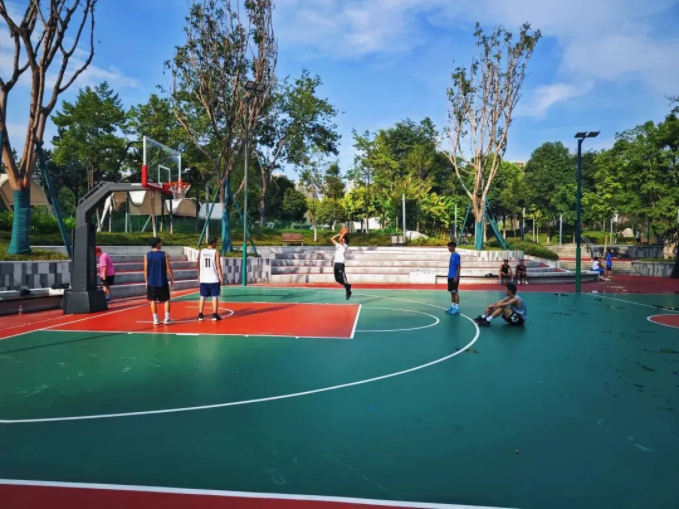 ▲大源中央公园 图源：成都高新融媒