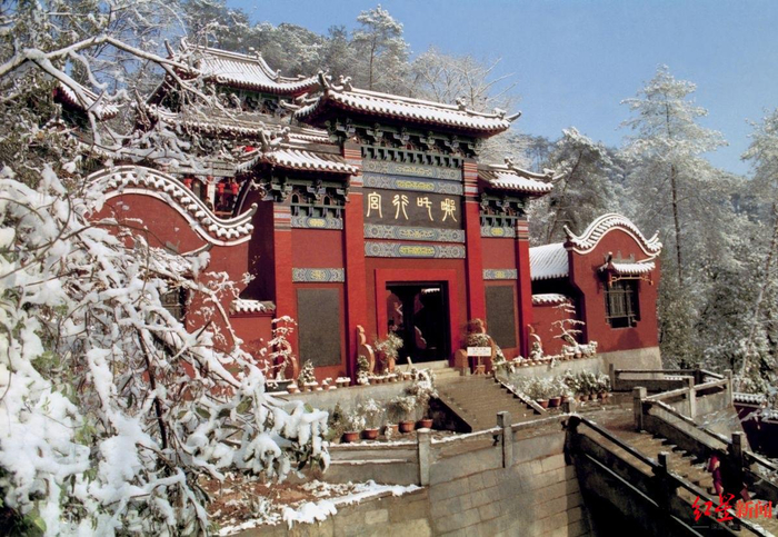 ▲翠屏山哪吒行宫 资料图