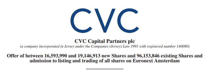 欧洲最大私募基金CVC资本，成功IPO上市，市值逾163亿欧元