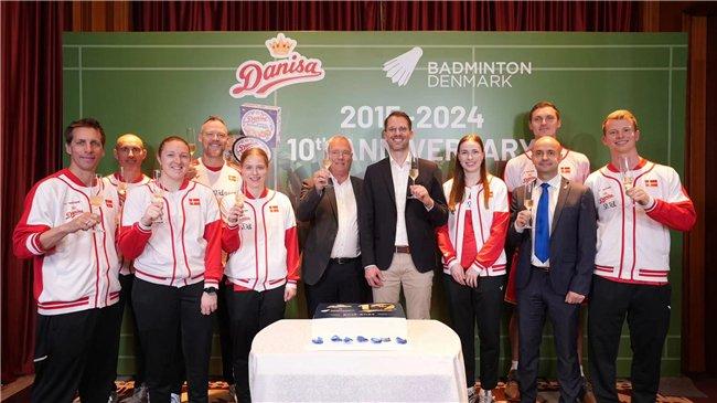 Danisa皇冠丹麦曲奇与丹麦国家羽毛球队合作十周年庆祝活动