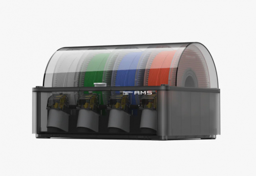 　　拓竹AMS多色系统,图片来自:拓竹