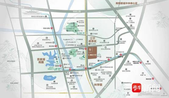 项目区位示意图，实际以交付为准
