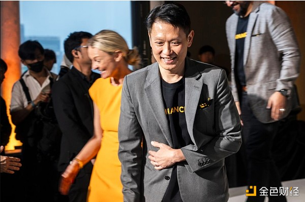 　3 月 19 日，币安首席执行官 Richard Teng 在曼谷举行的海湾币安数字资产论坛上。摄影：Sirachai Arunrugstichai/Bloomberg