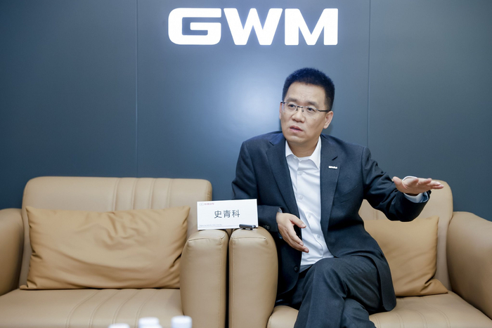 长城汽车副总裁史青科。图片来源：受访者供图