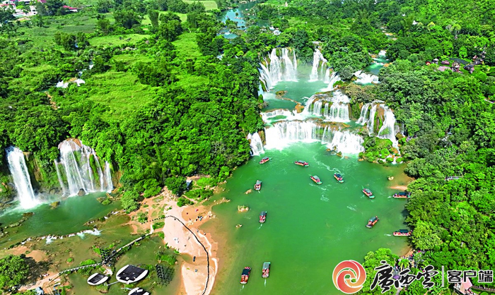 崇左德天跨国瀑布景区。黄德民 摄（资料图）
