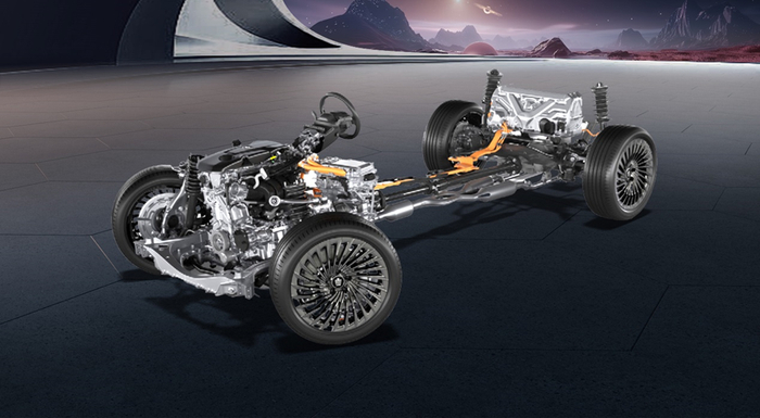 Multi-Stage HEV 多级混动系统。 一汽丰田供图 华龙网发