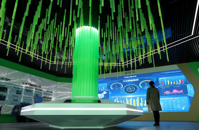 集科普性、展示性为一体的临猗果业科技馆一角