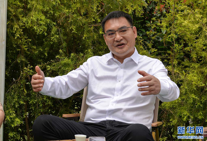 图为刘明宏 新华网发 唐昊摄