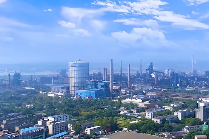 图为湘潭钢铁集团有限公司全景。