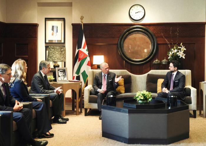 约旦国王：反对在加沙拉法采取任何军事行动