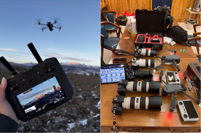 望山记的航拍与旅拍设备