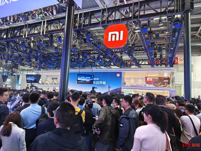 小米汽车展台