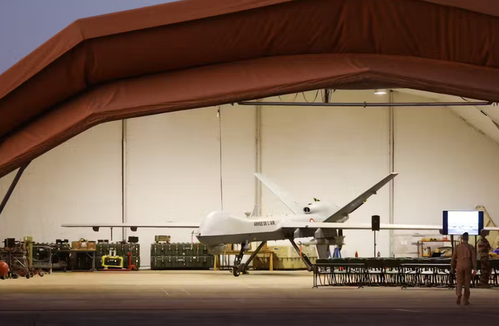 ▲美军无人机此前驻扎尼日尔基地