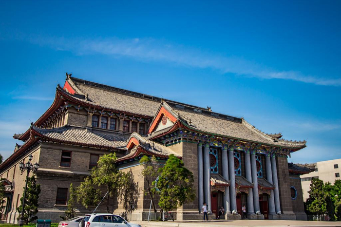 ▲大礼堂。图据河南大学官网