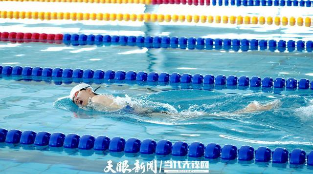 正在训练的何聖羔。贵州日报天眼新闻记者 陈祖嘉 摄